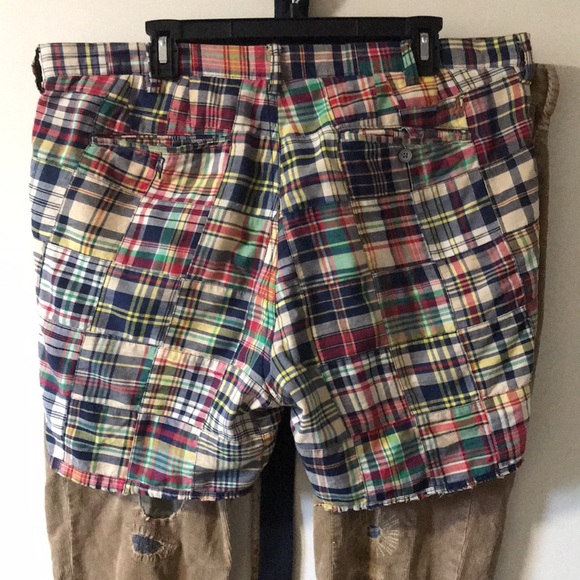 Ralph Lauren “Cut Off” Madras Shorts 36” BNWOT - Picture 5 of 5
